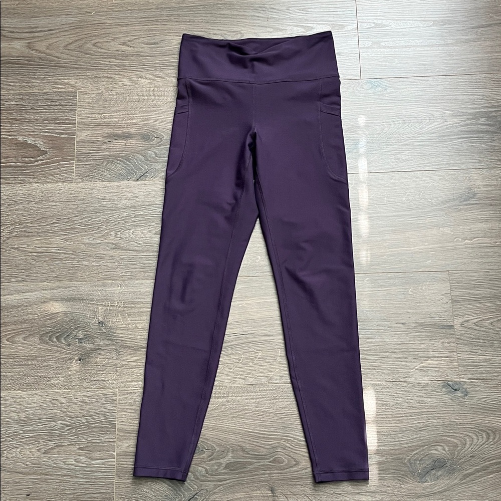 Old Navy Active High-Rise Purple Leggings w/ Pockets – Powersoft (Size Small)